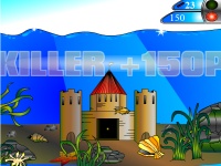 Aquarium Spren Fischen