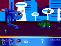 Blue Midget Walker